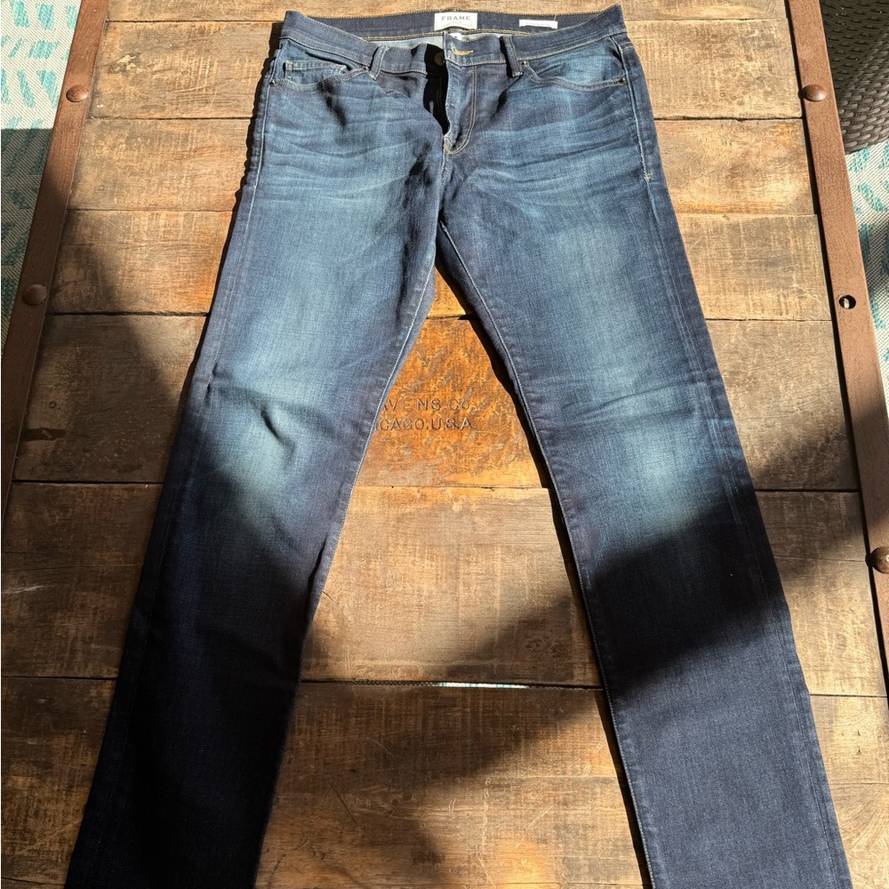 Frame Denim Men's Dark Blue Slim Jeans